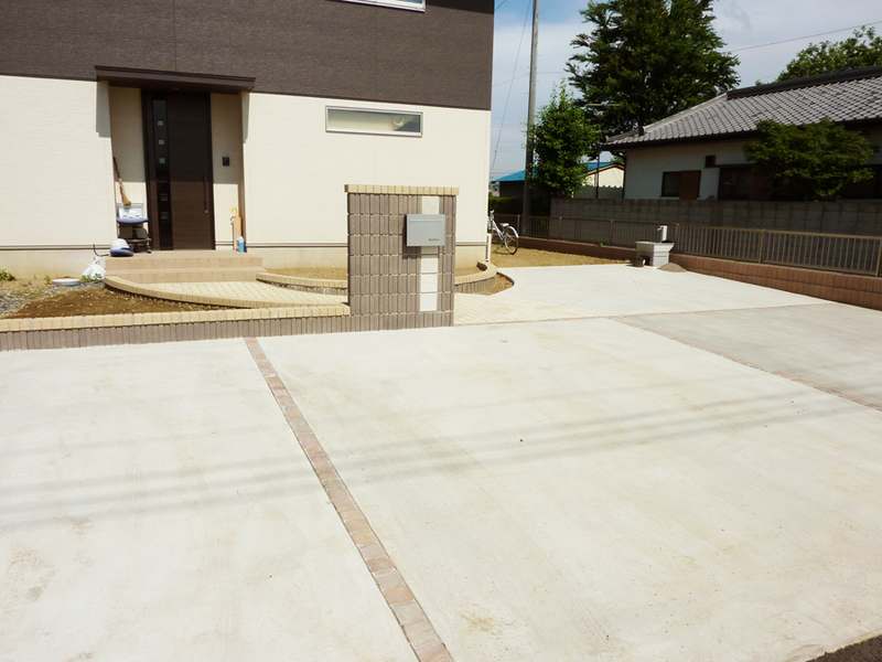 アプローチの施工例
