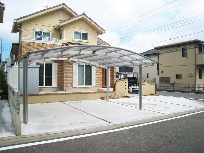 カーポート・車庫の施工例